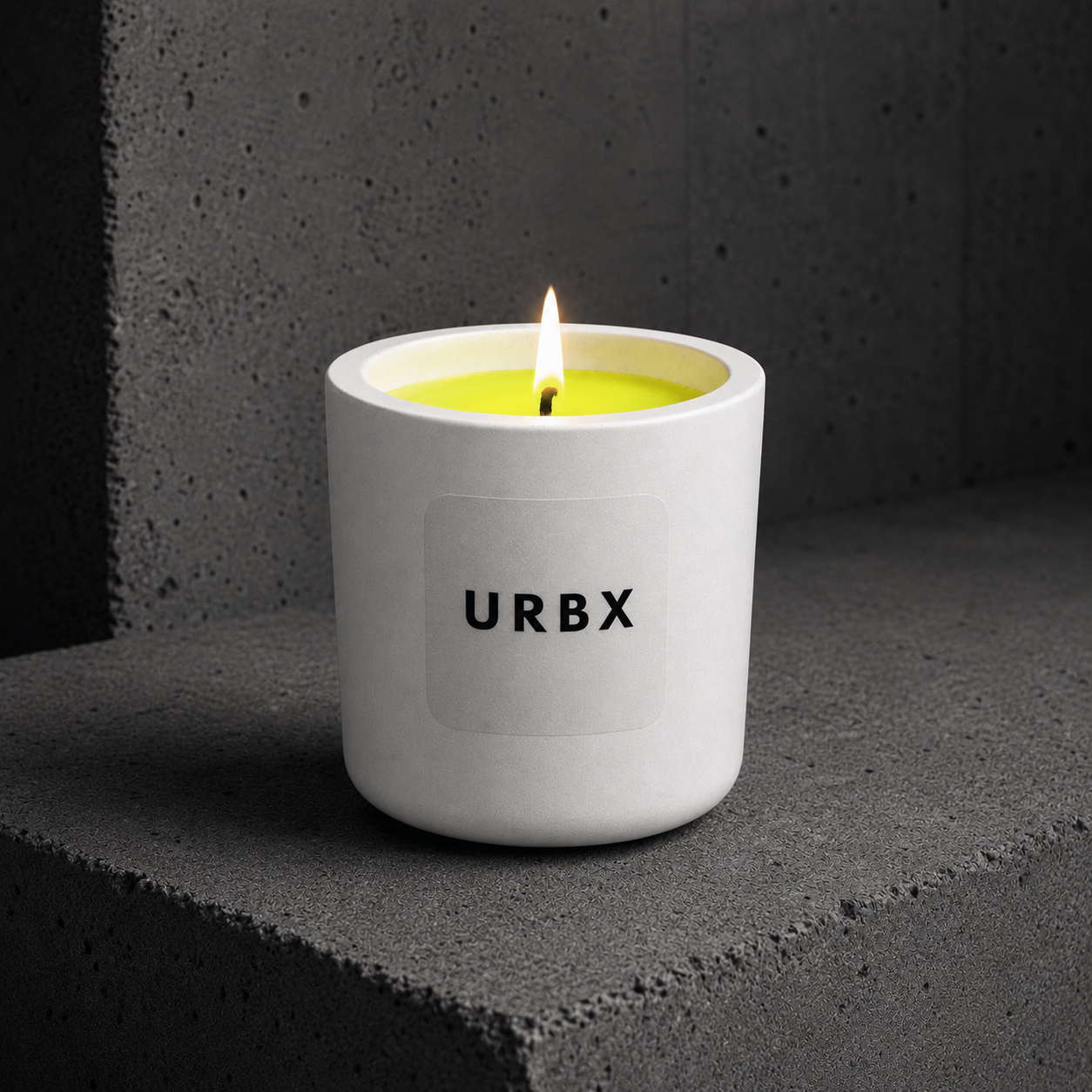 URBX Neon Rose Candle