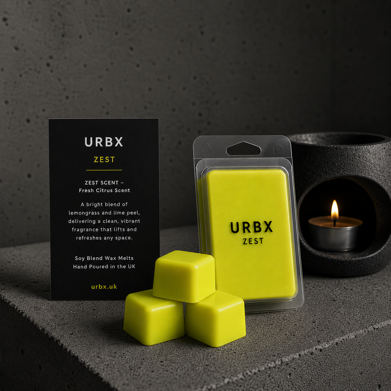 URBX ZEST – Neon Citrus Wax Melts